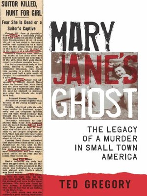 cover image of Mary Jane's Ghost